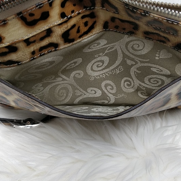 Brighton Patent Leopard Print Crossbody Bag - Picture 8 of 8